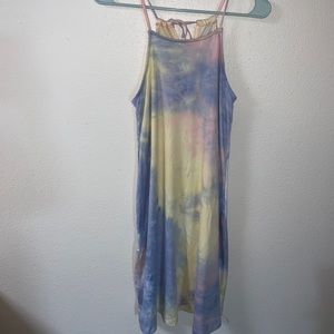 Tye dye flows summer dress
